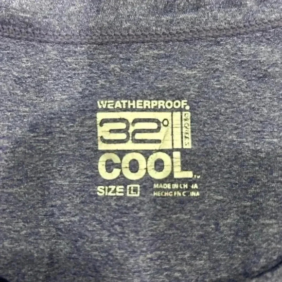 Purple weatherproof 32 degrees cool top in size large - Picture 3 of 3
